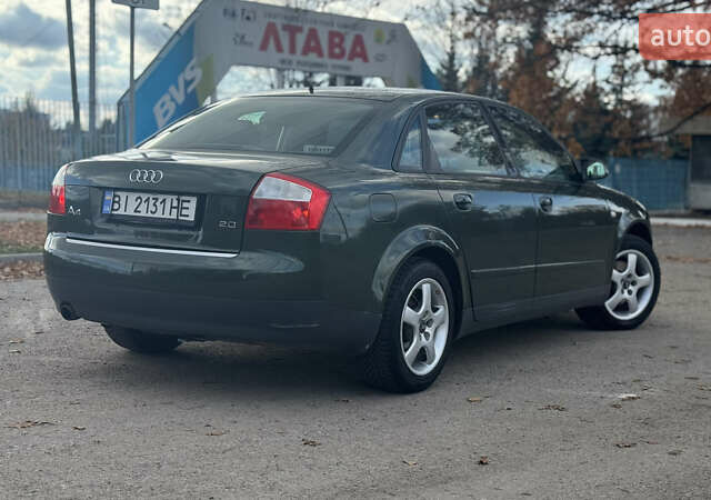 Зелений Ауді А4, об'ємом двигуна 1.98 л та пробігом 263 тис. км за 4700 $, фото 9 на Automoto.ua
