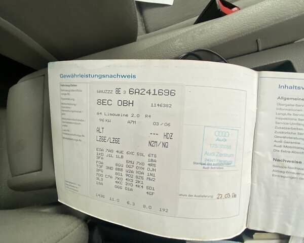 Зелений Ауді А4, об'ємом двигуна 2.01 л та пробігом 233 тис. км за 4750 $, фото 8 на Automoto.ua