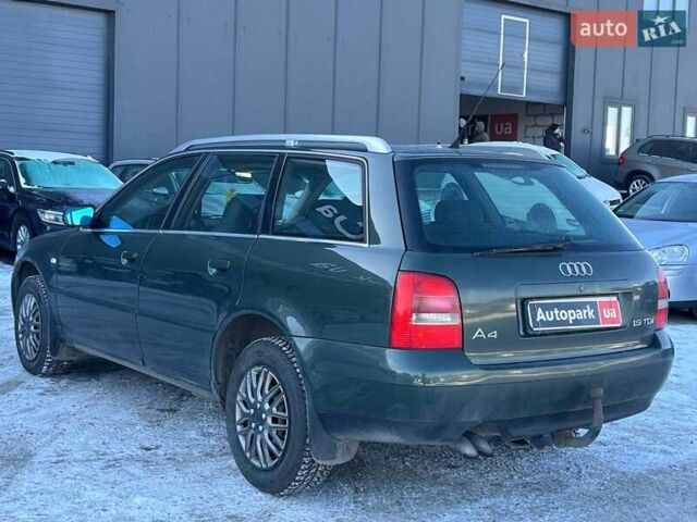Зеленый Ауди А4, объемом двигателя 1.9 л и пробегом 375 тыс. км за 4390 $, фото 5 на Automoto.ua