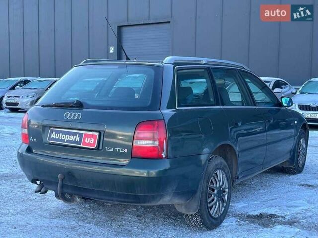Зеленый Ауди А4, объемом двигателя 1.9 л и пробегом 375 тыс. км за 4390 $, фото 3 на Automoto.ua