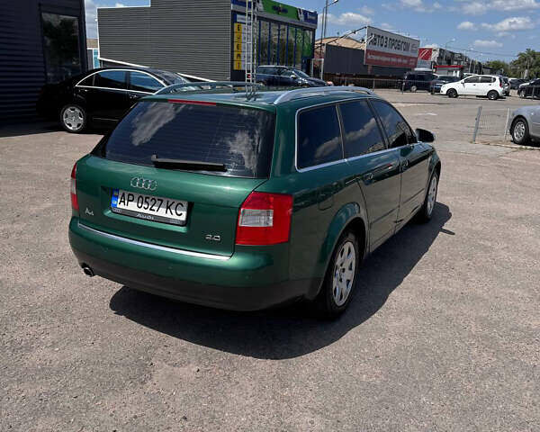 Зеленый Ауди А4, объемом двигателя 2 л и пробегом 201 тыс. км за 5999 $, фото 6 на Automoto.ua