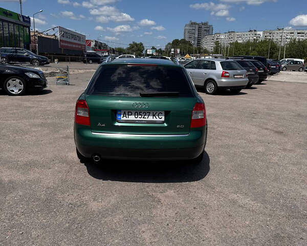 Зеленый Ауди А4, объемом двигателя 2 л и пробегом 201 тыс. км за 5999 $, фото 5 на Automoto.ua