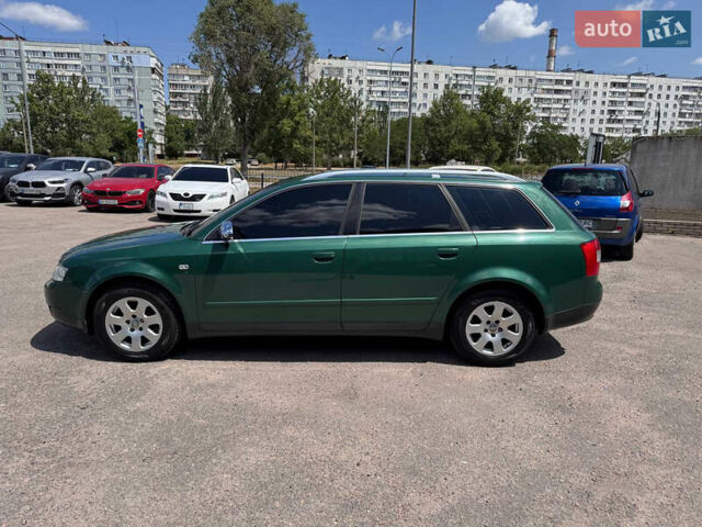 Зеленый Ауди А4, объемом двигателя 2 л и пробегом 201 тыс. км за 5999 $, фото 3 на Automoto.ua