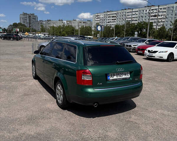 Зеленый Ауди А4, объемом двигателя 2 л и пробегом 201 тыс. км за 5999 $, фото 4 на Automoto.ua
