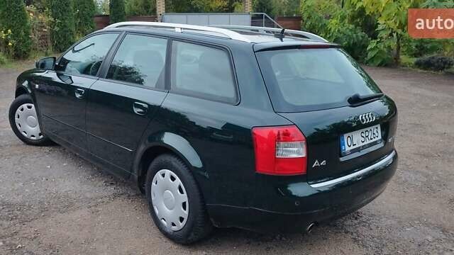 Зеленый Ауди А4, объемом двигателя 2 л и пробегом 201 тыс. км за 5899 $, фото 11 на Automoto.ua