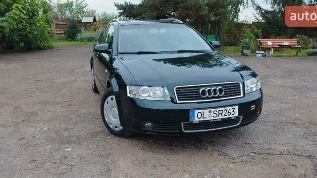 Зеленый Ауди А4, объемом двигателя 2 л и пробегом 201 тыс. км за 5899 $, фото 10 на Automoto.ua