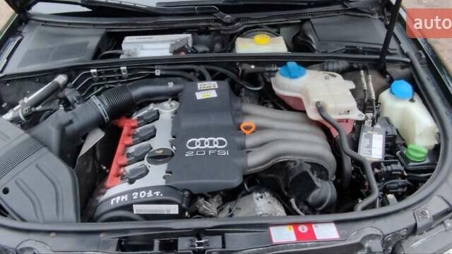 Зеленый Ауди А4, объемом двигателя 2 л и пробегом 201 тыс. км за 5899 $, фото 63 на Automoto.ua