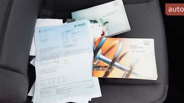 Зеленый Ауди А4, объемом двигателя 2 л и пробегом 201 тыс. км за 5899 $, фото 62 на Automoto.ua