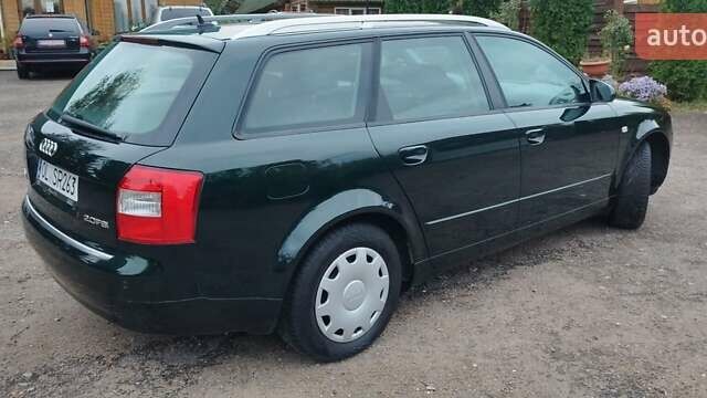 Зеленый Ауди А4, объемом двигателя 2 л и пробегом 201 тыс. км за 5899 $, фото 18 на Automoto.ua