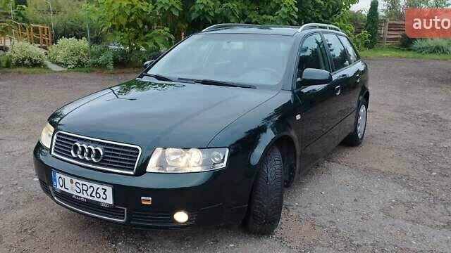 Зеленый Ауди А4, объемом двигателя 2 л и пробегом 201 тыс. км за 5899 $, фото 2 на Automoto.ua