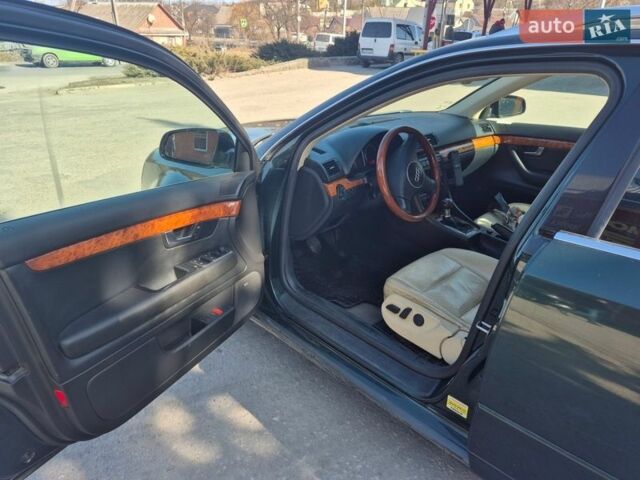 Зеленый Ауди А4, объемом двигателя 1.98 л и пробегом 430 тыс. км за 4200 $, фото 2 на Automoto.ua