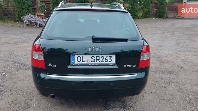 Зеленый Ауди А4, объемом двигателя 2 л и пробегом 201 тыс. км за 5899 $, фото 16 на Automoto.ua