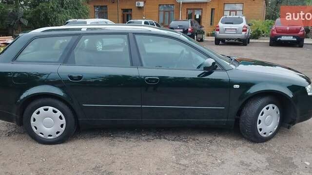 Зеленый Ауди А4, объемом двигателя 2 л и пробегом 201 тыс. км за 5899 $, фото 14 на Automoto.ua