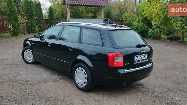 Зеленый Ауди А4, объемом двигателя 2 л и пробегом 201 тыс. км за 6100 $, фото 12 на Automoto.ua