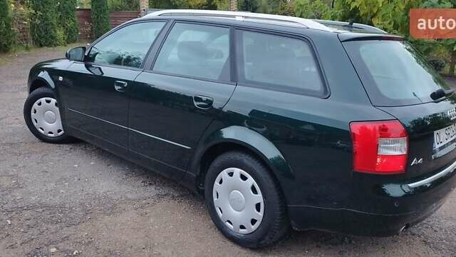 Зеленый Ауди А4, объемом двигателя 2 л и пробегом 201 тыс. км за 5899 $, фото 6 на Automoto.ua