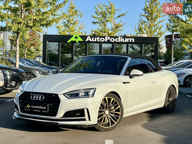 Белый Ауди А5, объемом двигателя 1.98 л и пробегом 65 тыс. км за 27500 $, фото 1 на Automoto.ua