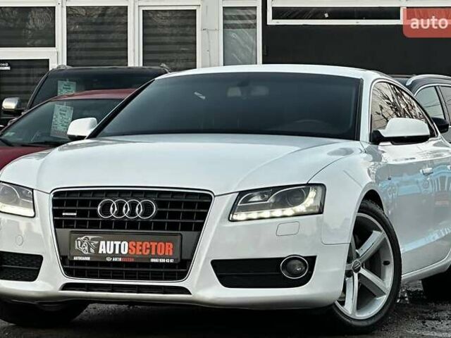 Білий Ауді A5, об'ємом двигуна 1.98 л та пробігом 244 тис. км за 13300 $, фото 1 на Automoto.ua