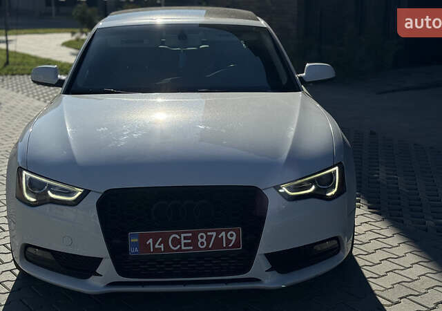 Ауди А5 2012 в Калуше на Automoto.ua Белый Ауди А5, объемом двигателя 2 л и пробегом 155 тыс. км за 12600 $, фото 1 на Automoto.ua
