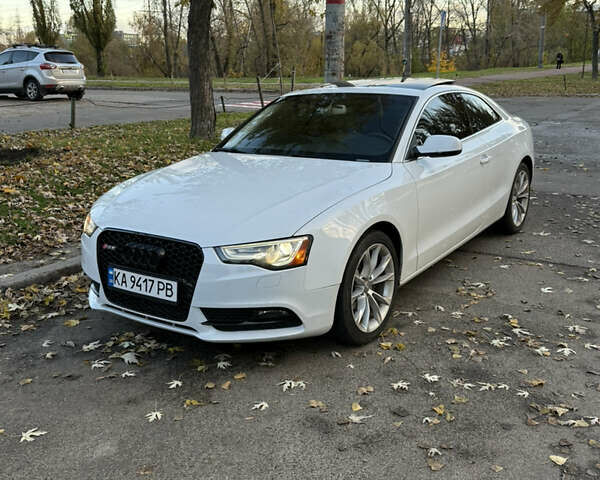 Ауди А5 2013 в Киеве на Automoto.ua Белый Ауди А5, объемом двигателя 1.98 л и пробегом 146 тыс. км за 13490 $, фото 1 на Automoto.ua