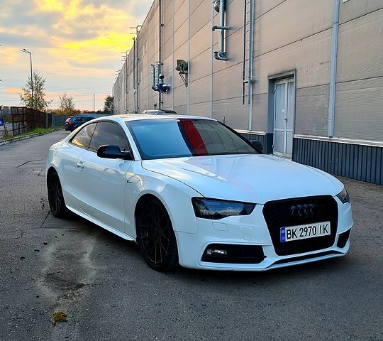 Белый Ауди А5, объемом двигателя 3 л и пробегом 133 тыс. км за 17000 $, фото 1 на Automoto.ua