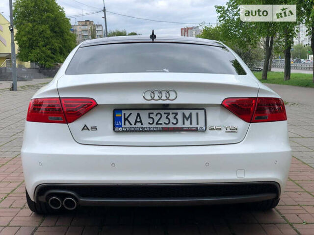 Білий Ауді A5, об'ємом двигуна 2 л та пробігом 170 тис. км за 16899 $, фото 7 на Automoto.ua