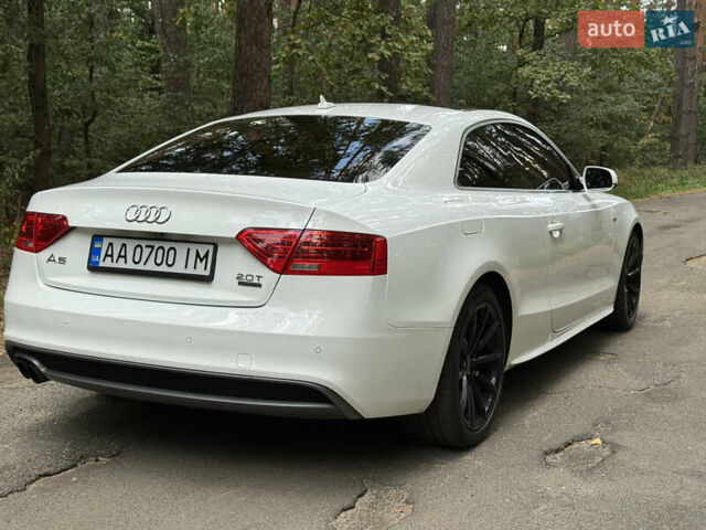Белый Ауди А5, объемом двигателя 2 л и пробегом 140 тыс. км за 18000 $, фото 2 на Automoto.ua