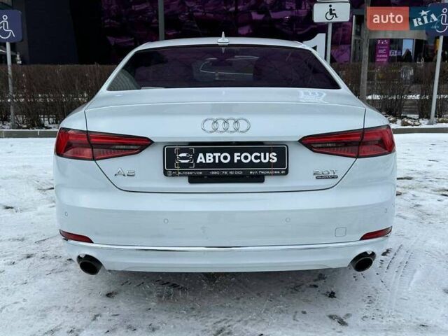 Белый Ауди А5, объемом двигателя 1.98 л и пробегом 94 тыс. км за 22990 $, фото 5 на Automoto.ua