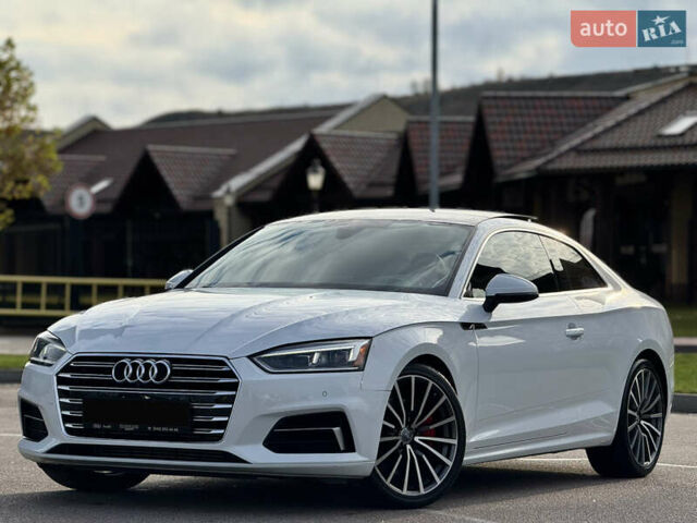 Ауди А5 2017 в Киеве на Automoto.ua Белый Ауди А5, объемом двигателя 1.98 л и пробегом 133 тыс. км за 22800 $, фото 1 на Automoto.ua