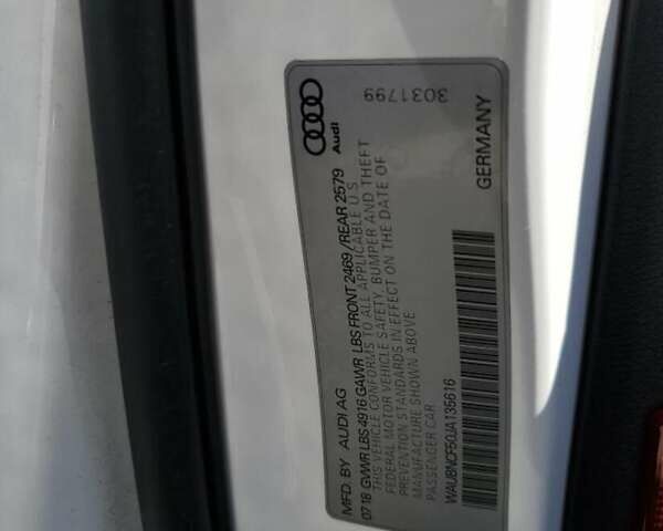 Белый Ауди А5, объемом двигателя 1.98 л и пробегом 95 тыс. км за 6300 $, фото 11 на Automoto.ua