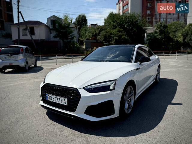 Белый Ауди А5, объемом двигателя 1.98 л и пробегом 52 тыс. км за 28500 $, фото 1 на Automoto.ua