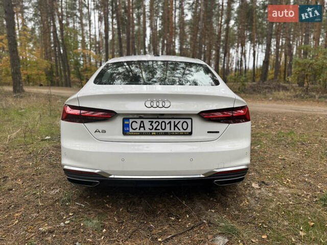 Ауді A5 2021 у Черкасах на Automoto.ua Білий Ауді A5, об'ємом двигуна 1.98 л та пробігом 65 тис. км за 33400 $, фото 8 на Automoto.ua