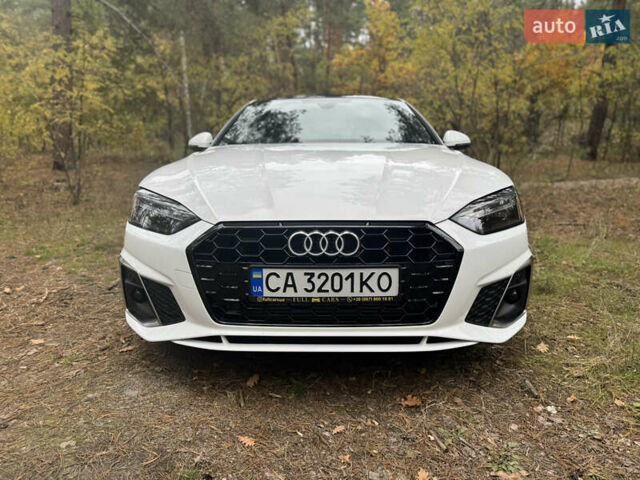 Ауді A5 2021 у Черкасах на Automoto.ua Білий Ауді A5, об'ємом двигуна 1.98 л та пробігом 65 тис. км за 33400 $, фото 1 на Automoto.ua