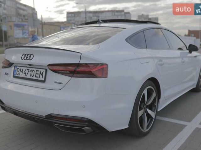 Білий Ауді A5, об'ємом двигуна 1.98 л та пробігом 13 тис. км за 41500 $, фото 4 на Automoto.ua