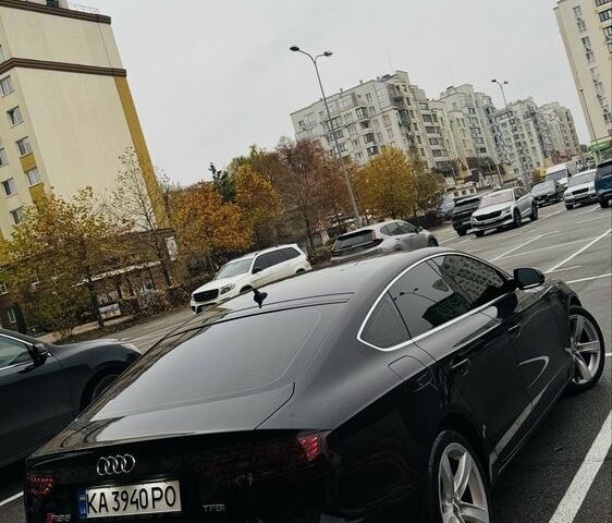 Черный Ауди А5, объемом двигателя 2 л и пробегом 3 тыс. км за 12000 $, фото 4 на Automoto.ua
