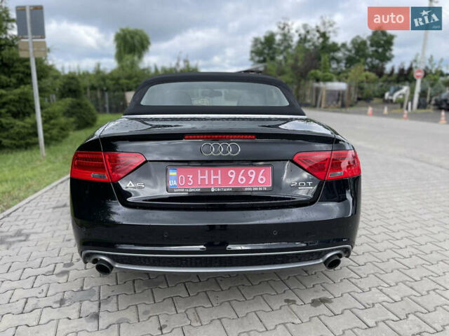 Черный Ауди А5, объемом двигателя 2 л и пробегом 128 тыс. км за 11999 $, фото 5 на Automoto.ua
