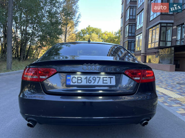 Ауди А5 2009 в Чернигове на Automoto.ua Черный Ауди А5, объемом двигателя 2.7 л и пробегом 244 тыс. км за 11900 $, фото 11 на Automoto.ua