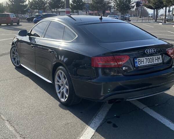 Черный Ауди А5, объемом двигателя 1.98 л и пробегом 213 тыс. км за 11200 $, фото 1 на Automoto.ua