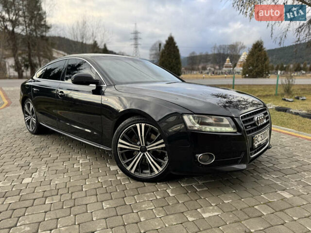 Черный Ауди А5, объемом двигателя 2 л и пробегом 268 тыс. км за 9500 $, фото 2 на Automoto.ua