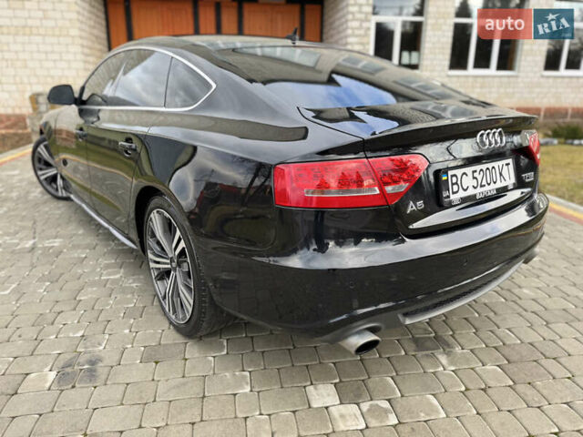 Черный Ауди А5, объемом двигателя 2 л и пробегом 268 тыс. км за 9500 $, фото 8 на Automoto.ua
