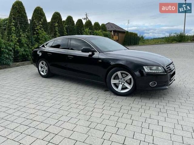 Черный Ауди А5, объемом двигателя 1.98 л и пробегом 233 тыс. км за 14000 $, фото 2 на Automoto.ua