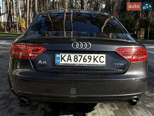 Черный Ауди А5, объемом двигателя 1.98 л и пробегом 244 тыс. км за 11000 $, фото 5 на Automoto.ua