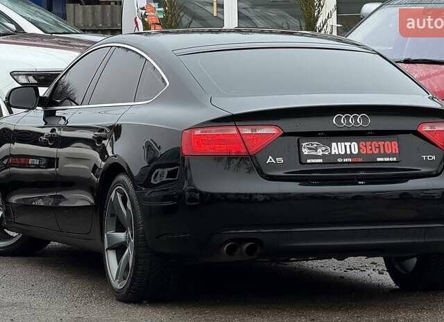 Чорний Ауді A5, об'ємом двигуна 2 л та пробігом 254 тис. км за 15500 $, фото 7 на Automoto.ua