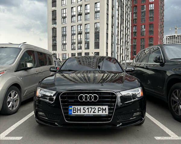 Черный Ауди А5, объемом двигателя 1.98 л и пробегом 210 тыс. км за 13500 $, фото 1 на Automoto.ua