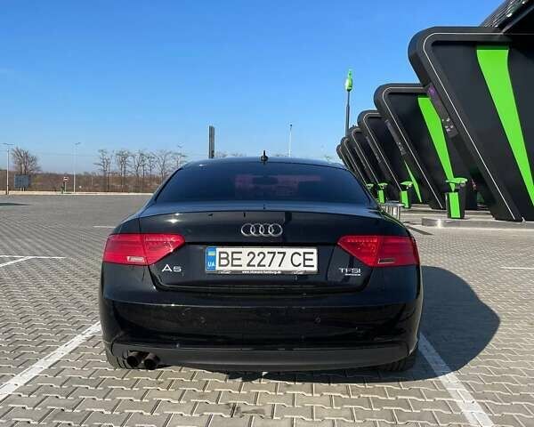 Черный Ауди А5, объемом двигателя 2 л и пробегом 297 тыс. км за 13500 $, фото 1 на Automoto.ua