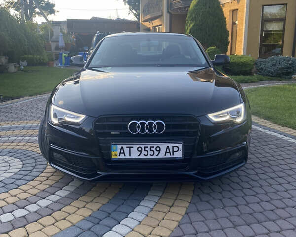 Чорний Ауді A5, об'ємом двигуна 2 л та пробігом 108 тис. км за 26300 $, фото 1 на Automoto.ua