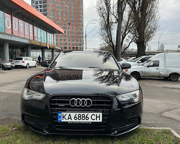 Черный Ауди А5, объемом двигателя 2 л и пробегом 235 тыс. км за 11800 $, фото 2 на Automoto.ua