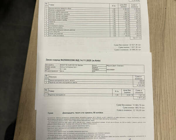 Чорний Ауді A5, об'ємом двигуна 1.98 л та пробігом 216 тис. км за 13000 $, фото 24 на Automoto.ua