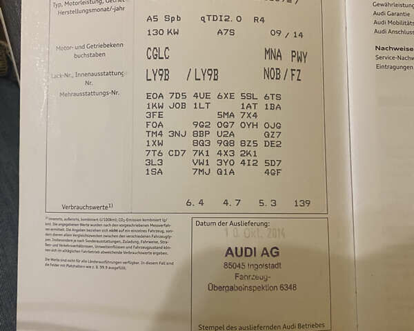 Черный Ауди А5, объемом двигателя 2 л и пробегом 169 тыс. км за 16200 $, фото 51 на Automoto.ua