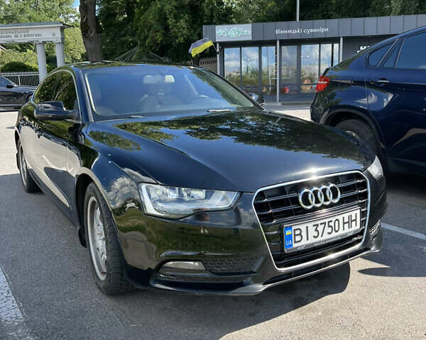 Черный Ауди А5, объемом двигателя 2 л и пробегом 197 тыс. км за 13600 $, фото 1 на Automoto.ua