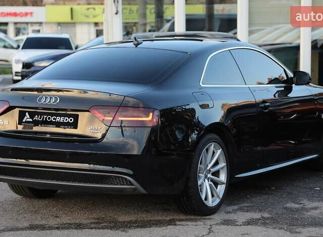 Черный Ауди А5, объемом двигателя 2 л и пробегом 123 тыс. км за 15000 $, фото 3 на Automoto.ua